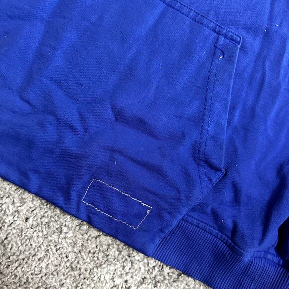 Golden State Warriors Hoodie Lightweight Blue NBA Size Large 14-16 Womens - Picture 3 of 5